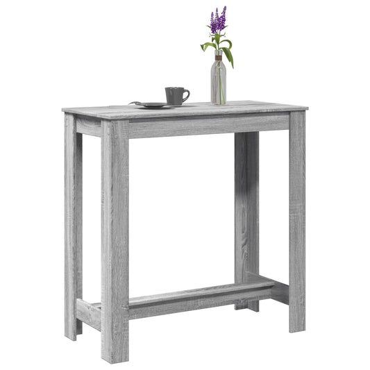 Barbord grå sonoma eik 102x50x103,5 cm konstruert tre - DMF Handel