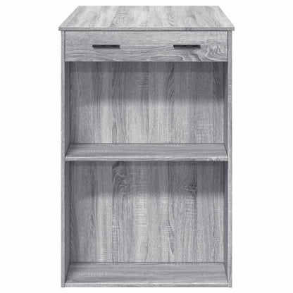Barbord grå sonoma eik 102x70x103,5 cm konstruert tre - DMF Handel
