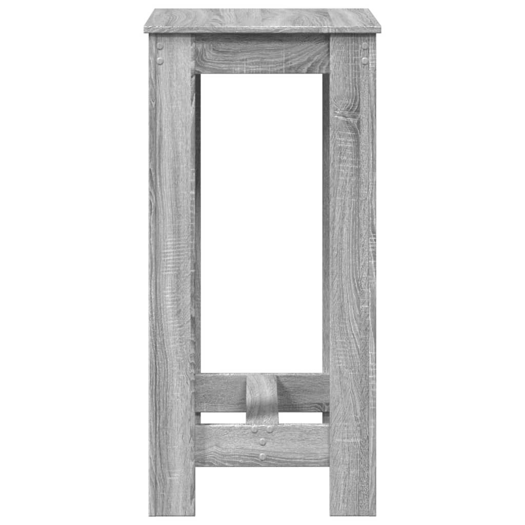 Barbord grå sonoma eik 51x50x103,5 cm konstruert tre - DMF Handel
