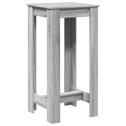 Barbord grå sonoma eik 51x50x103,5 cm konstruert tre - DMF Handel