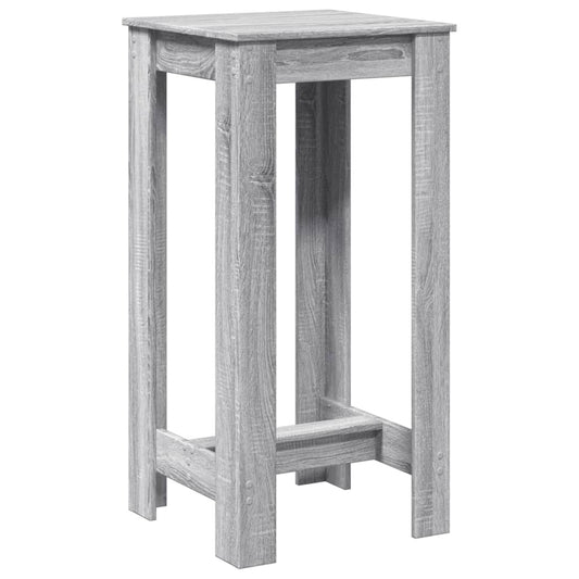 Barbord grå sonoma eik 51x50x103,5 cm konstruert tre - DMF Handel