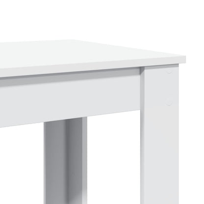 Barbord hvit 51x50x103,5 cm konstruert tre - DMF Handel