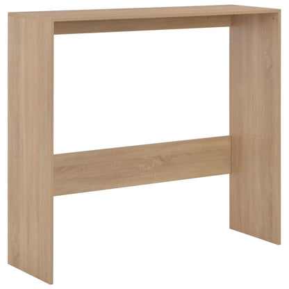 Barbord med 2 bordplater 130x40x120 cm eik - DMF Handel