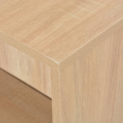 Barbord med hylle eik 110x50x103 cm - DMF Handel