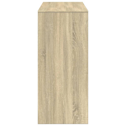 Barbord med hylle sonoma eik 124x46x103,5 cm konstruert tre - DMF Handel