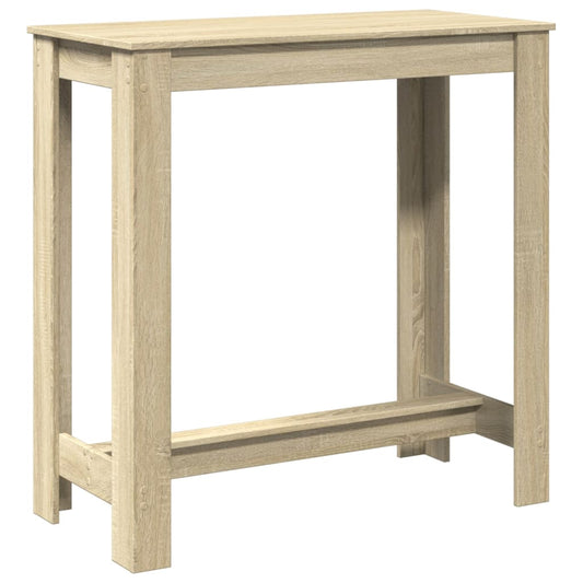 Barbord sonoma eik 102x50x103,5 cm konstruert tre - DMF Handel
