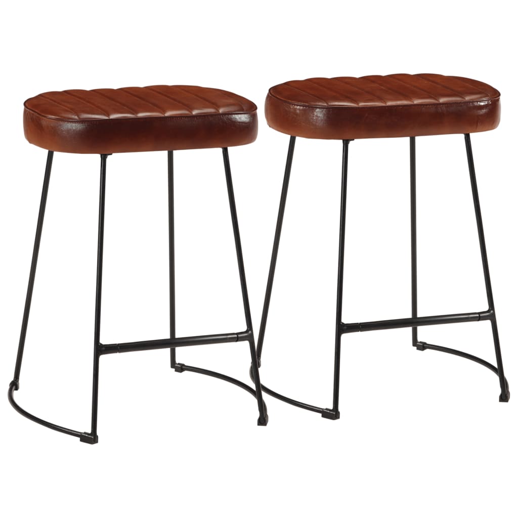 Barkrakker 2 stk mørkebrun 40x29,5x53 cm - DMF Handel