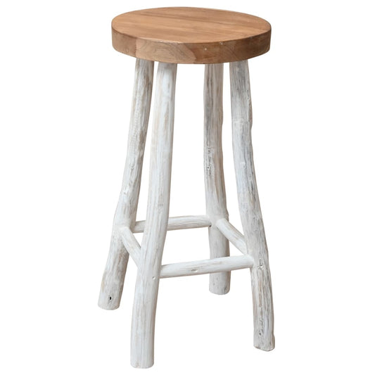 Barstol heltre teak - DMF Handel