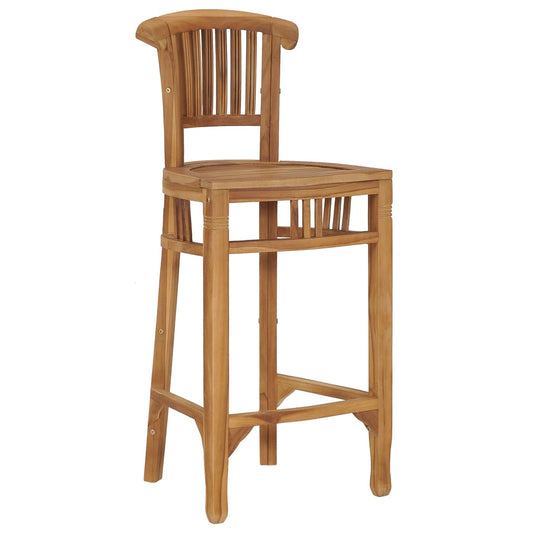 Barstol heltre teak - DMF Handel