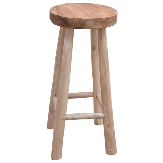 Barstol heltre teak - DMF Handel