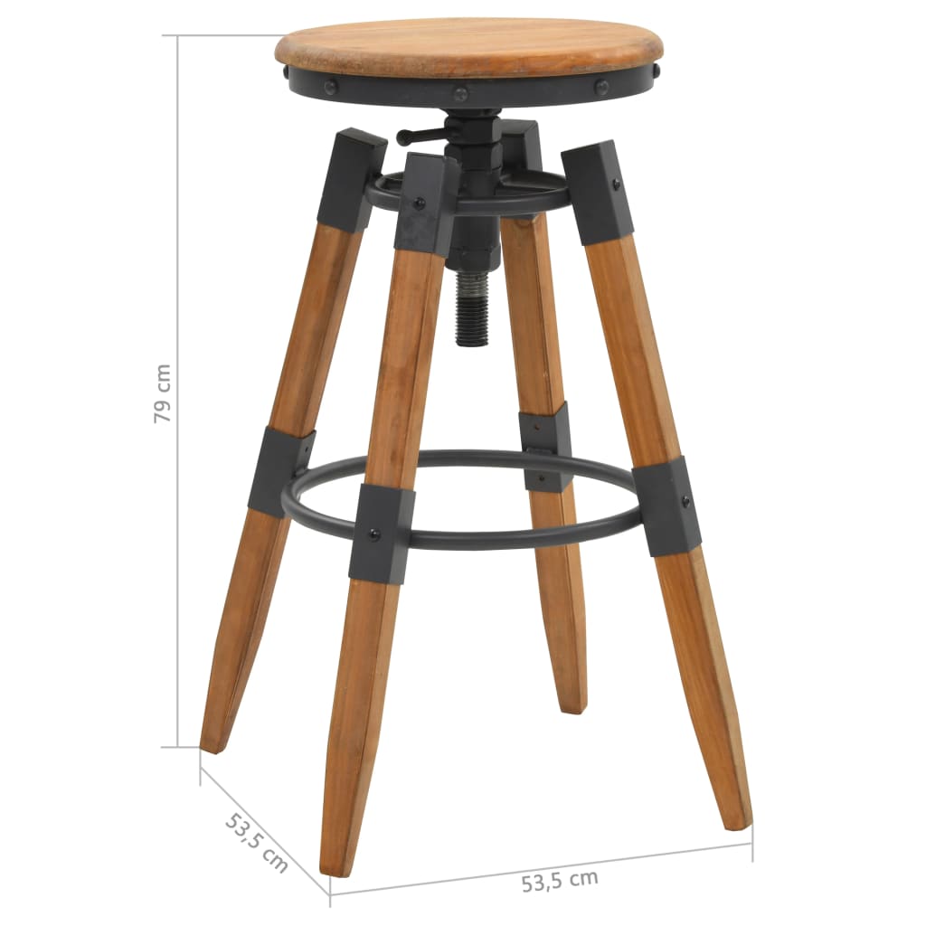 Barstoler 2 stk heltre gran - DMF Handel