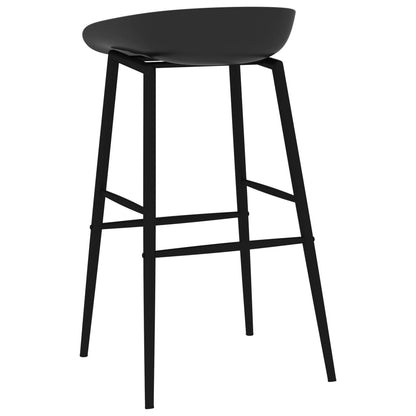 Barstoler 2 stk svart - DMF Handel
