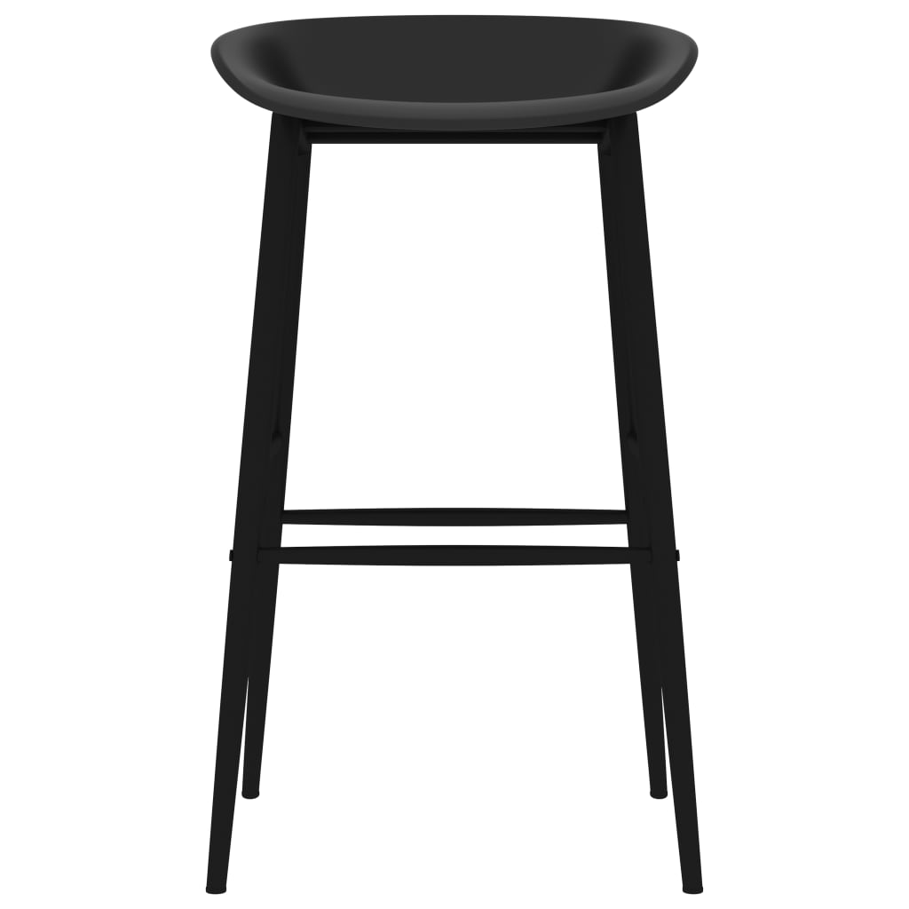 Barstoler 2 stk svart - DMF Handel