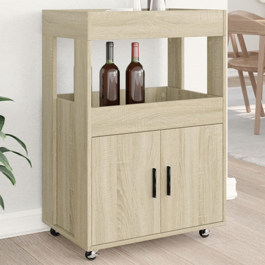 Bartralle sonoma eik 60x39,5x89 cm konstruert tre - DMF Handel
