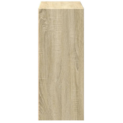 Bokhylle 2 nivåer sonoma eik 40x30x76,5 cm konstruert tre - DMF Handel