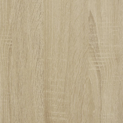 Bokhylle 3 etasjer sonoma eik 137,5x29x103,5 cm konstruert tre - DMF Handel