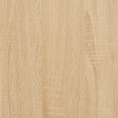 Bokhylle 3 etasjer sonoma eik 80x30x86 cm konstruert tre - DMF Handel