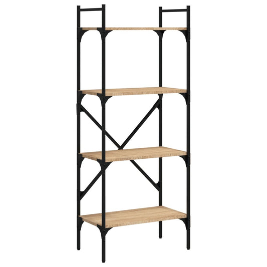 Bokhylle 5 etasjer sonoma eik 56x31,5x138,5 cm konstruert tre - DMF Handel