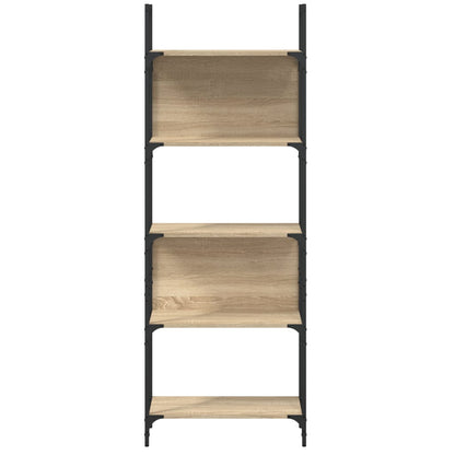 Bokhylle 5 etasjer sonoma eik 60,5x24x166,5 cm konstruert tre - DMF Handel