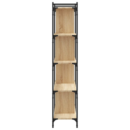 Bokhylle 5 etasjer sonoma eik 76x32x158 cm konstruert tre - DMF Handel